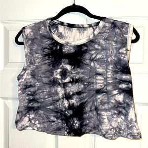 Tye Dye Crop Muscle Tank - Size L